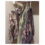 Men's camo hunting red head Rattles ace shirts
