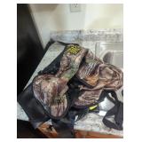 Hunting safety system or deer drag set