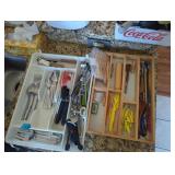 Kitchen flatware silverware utensils