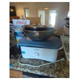 Roaster stainless steel mixing bowls