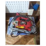 Tote of hardware. Home improvement, repair and