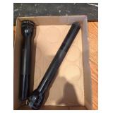 Two large maglite flashlights