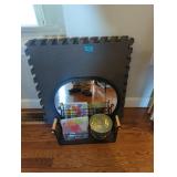 Exercise pads new mirror basket etc