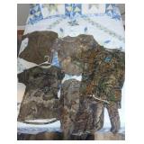 Mix mens camo shirts Cabela's etc large