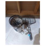 Camp cooking base and grilling tool