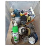 Household automotive, cleaners, paint peg hooks