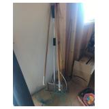 Beach digger fishing nets