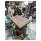 Endstand or table pine wood no contents
