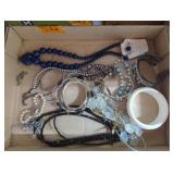 Costume jewelry, necklaces bracelets