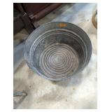 Galvanized tub marked number 1 20'x11'