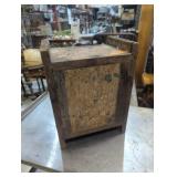 Primitive wooden box explosive transport? Very