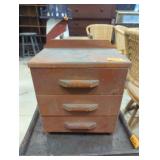 Handmade wooden trinket box 13x12