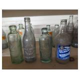 Hutchinson soda bottles Crystal soda water