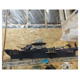 Uss battle wagon b400 '70s children's toy