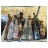 Trade a lot of various soda bottles. Masons