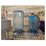 Two ball jar chicken Waters qt & pint