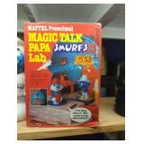 Magic talk Papa Smurfs lab Mattel