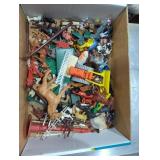 Train set village mini toys figurines cars etc