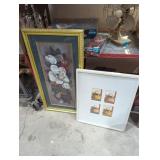 Lot of two modern art prints