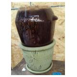 Small decorative plant stand flower pot cookie