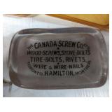 Canada screw co. Paperweight advertising