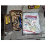 Lot of heavy duty canopy tarp hand tools maglite