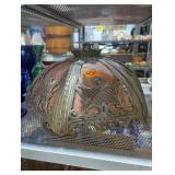 Slagg glass lampshade