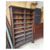 Large oak pocket shelf bottom is separate