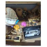 Sewing machine parts vintage thread decorations