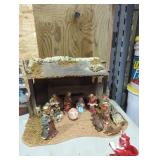 Christmas manger scene