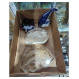 Paperweight ashtray dolphin