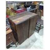 Modern storage cabinet. All wood needs re-keyed