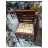 Vintage Casewell Runyan Co sewing cabinet