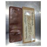 Cumberland brewing co old German beer wallet