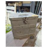 Oddity metal medical or tool box very early