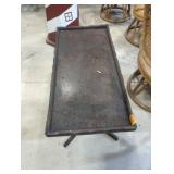 Early coffee table. Unique legs would be a good