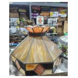 Slagg glass lamp shade 17 wide x 14 tall