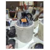 1 gallon whiskey jar jug crock