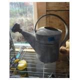 Galvanized watering can 1 gallon