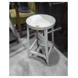 Metal stool or plant stand