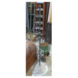 General store welded wire display rack rotating