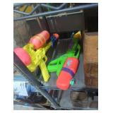 Two squirt guns