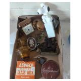 Tray lot misc collectibles advertising snoopy