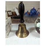 Brass school service bell
