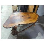 Really neat garden bench or table