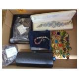 Costume jewelry, bracelets, necklaces, etc