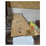 Lot of two stainless steel door kicks