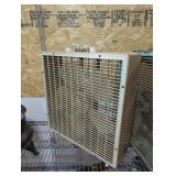 Three speed retro box fan 20'