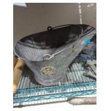 Coal galvanized bucket