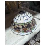 Slagg glass lamp shade